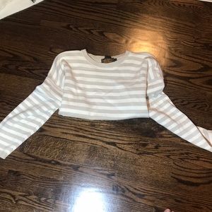 Eddie Bauer XL striped Crewneck sweater